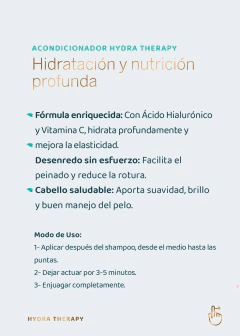 Rutina Capilar Hydra Therapy, foto 3 de 8