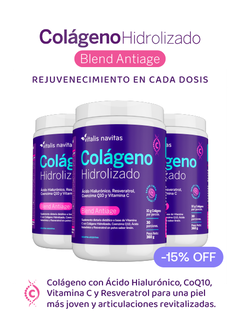 Colágeno Hidrolizado Blend Antiage + AH + Q10 + Resveratrol, foto 1 de 15