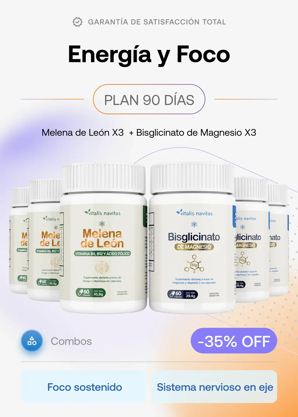 Combo Energía y Foco
