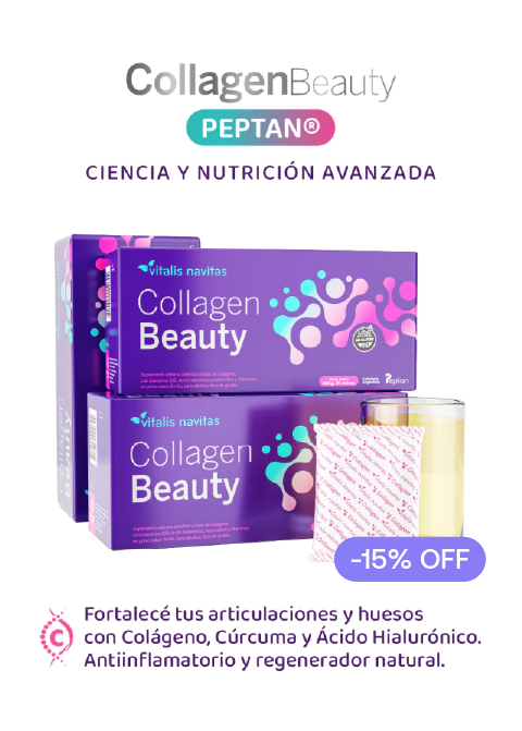 Vitalis Collagen Beauty Colágeno PEPTAN® en monodosis diarias