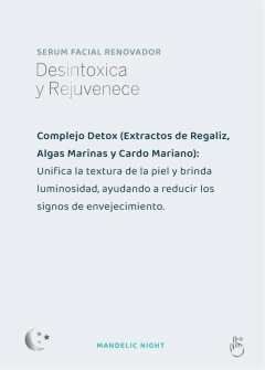 Serum Facial Renovador Mandelic Night, foto 4 de 10