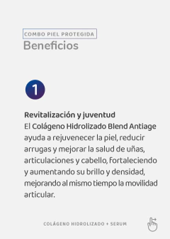 COMBO PIEL PROTEGIDA: Colágeno Hidrolizado + Serum, foto 3 de 9
