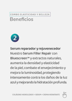 COMBO ELASTICIDAD Y BELLEZA: Plan 90 días Colágeno Hidrolizado + Serum + Crema Hidratante, foto 4 de 9