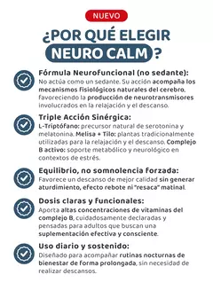 Neurocalm - Sueño profundo, calma mental y equilibrio emocional, foto 4 de 11