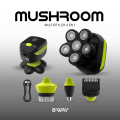 AFEITADORA MUSHROOM 4 en 1 - (Producto Exhibición), foto 3 de 6