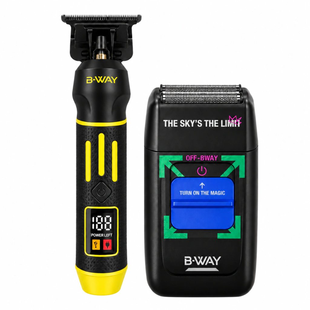 Trimmer golden gate + Off shaver black