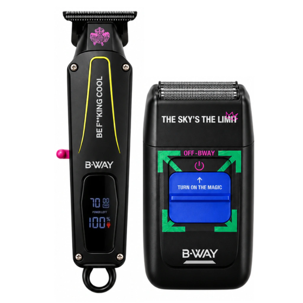 Trimmer cutz dark + Off shaver black