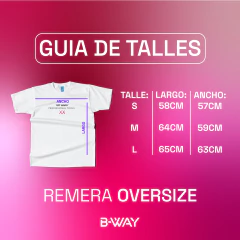 REMERA XX BWAY blanca, foto 3 de 3