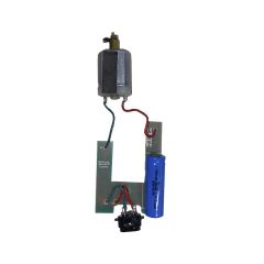 Bateria, placa, motor off shaver black/white, foto 1 de 2