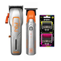 Clipper new york + Trimmer manhattan + Peines guia intermedios premium, foto 1 de 8