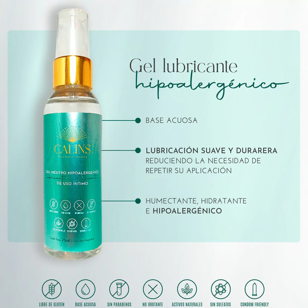 Calins gel lubricante neutro sedoso 001-2022-00