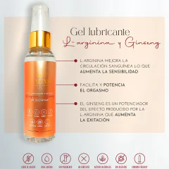 Calins gel lubricante estimulante de arginina y ginseng 001-2023-00, foto 1 de 2