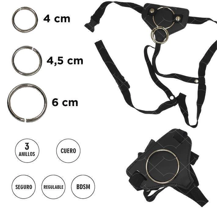 Sexa arnes regulable negro - CU20558