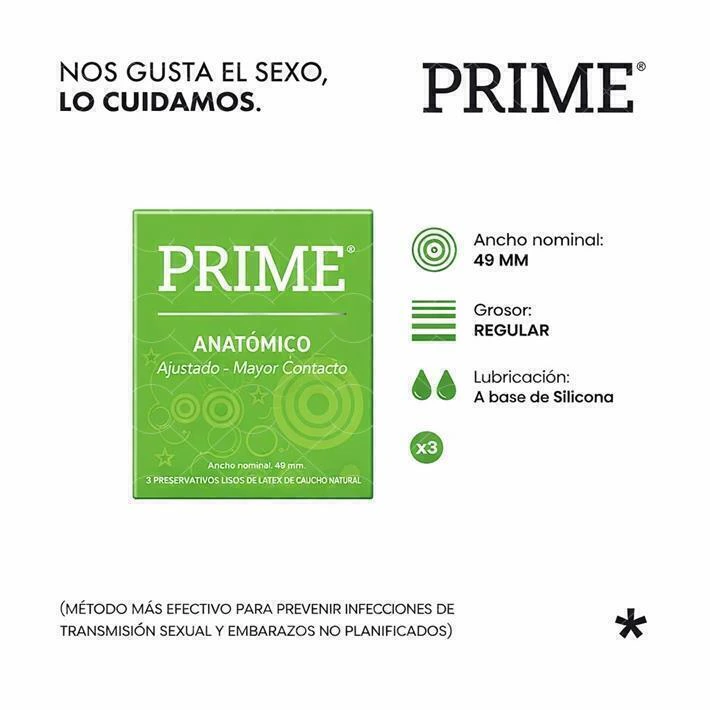Prime preservativo anatómico X 3 021