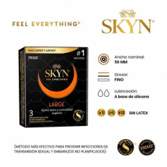 Prime preservativos skyn extra large X 3 - 799, foto 1 de 2