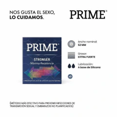 Prime preservativo stronge X 3 - 798, foto 1 de 3
