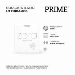 Prime preservativo zero hiper fino X 3 754, foto 1 de 3