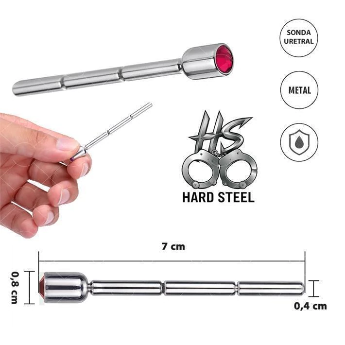 Sexa sonda uretral de metal - Ss-le-11085
