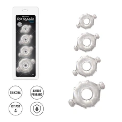 Sexa kit de 4 anillos - Ss-no-1116-61