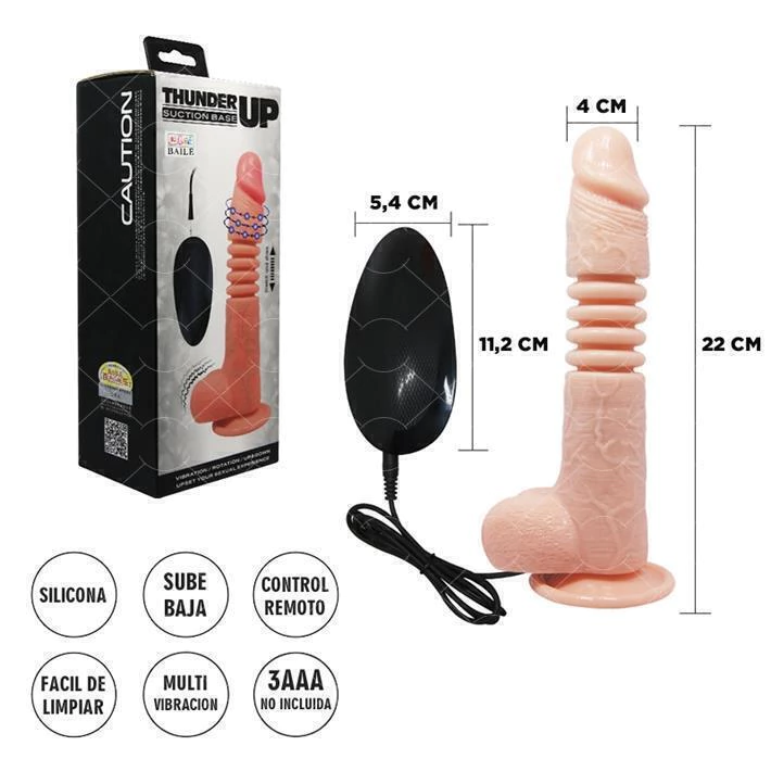 Pretty realistico con vibración, rotación, sube y baja - BW-008097X