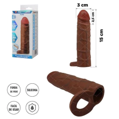 Pretty funda extension 2,5 cm con anillo testiculos - BI-026264-1, foto 2 de 2