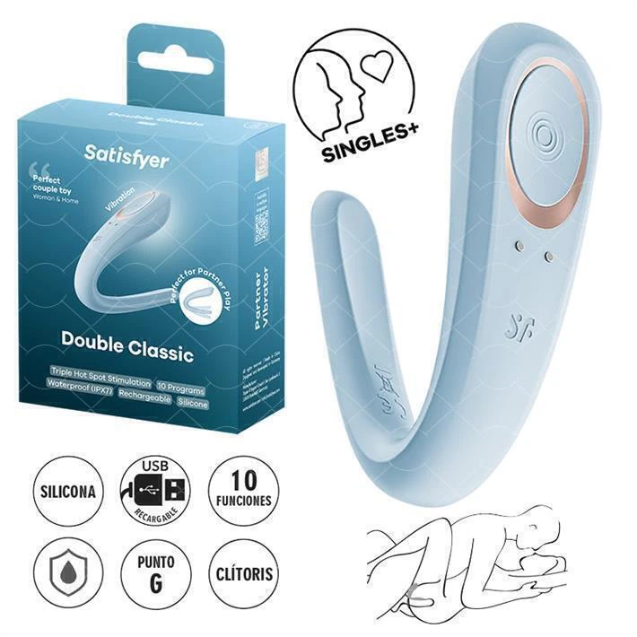 Satisfayer doble acción para parejas - Ss-sa-3711