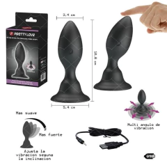 Pretty estimulador con movimiento lateral recargable - BI-040076