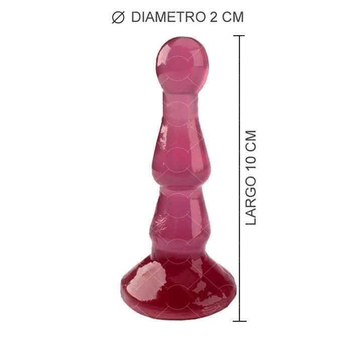 SEXA PLUG ANAL ESCALONADO 2 x 10 cm - 0149-5