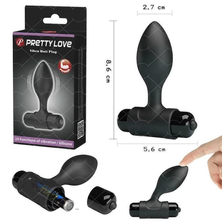 Prety plug con vibración - BI-040077