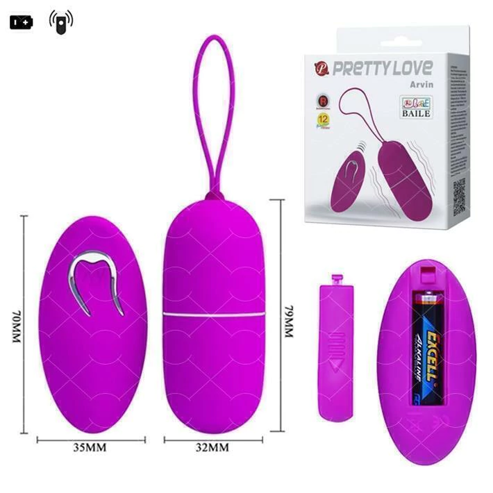 Pretty huevito vibrador con control - BI-014374W