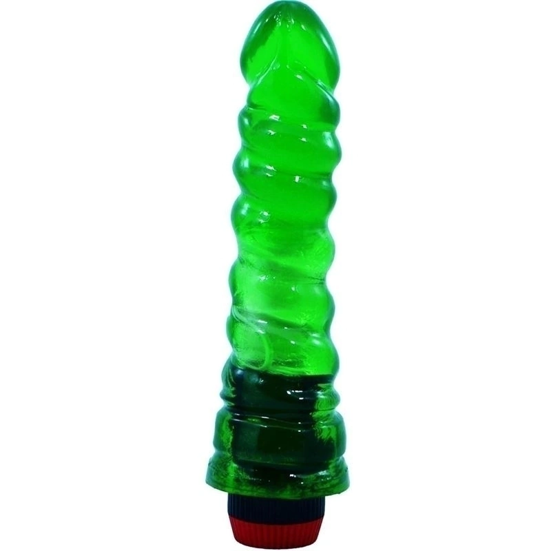 CAIMAN VIBRADOR TORNADO JELLY 19 x 4 cm / 10-407-57