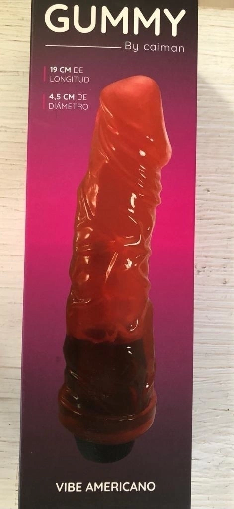 Caiman realistico americano con vibro 19 x 4,5 cm / 10-705-54