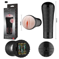 Sexa masturbador vagina con vibración 22 x 8,6 cm - 0090031-0