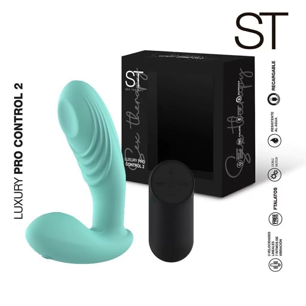 But estimulador prostático con control remoto luxury pro control 2 - 19025