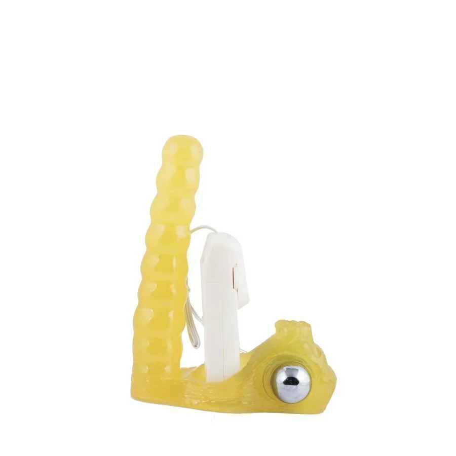 Caiman anillo zafari doble penetracion y con estimulador y con vibrador 20-116-55