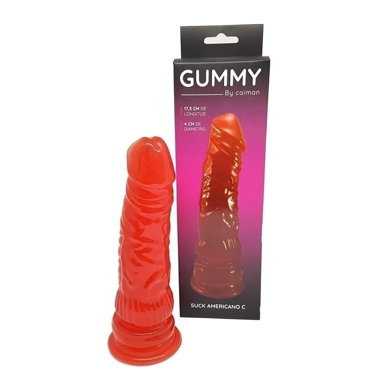 Caiman americano chico jelly C/sopapa 17,5 x 4 cm / 30-706-54