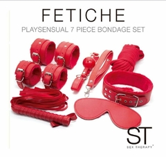 But kit 7 piezas bondage rojo - 332000026