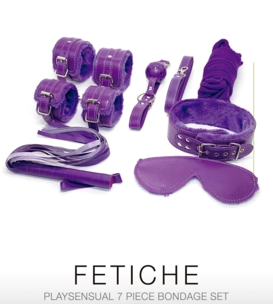 But kit 7 piece bondage violeta - 332305025