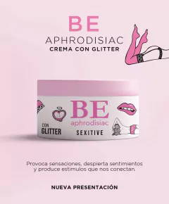 Sexitive crema perfumada be con glitter - D06, foto 4 de 4