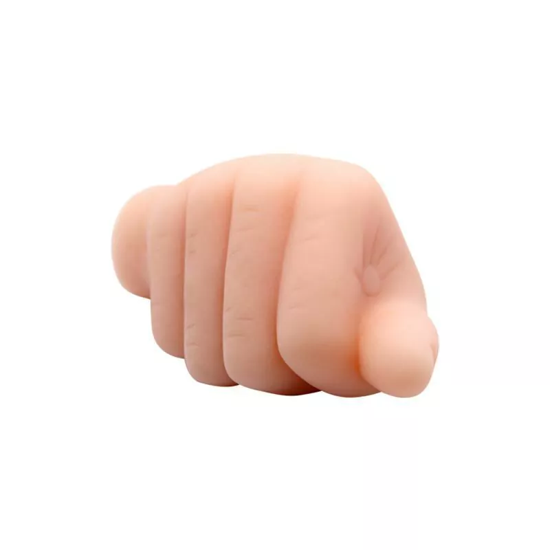 Pretty masturbador de silicona forma de mano bm-009001n