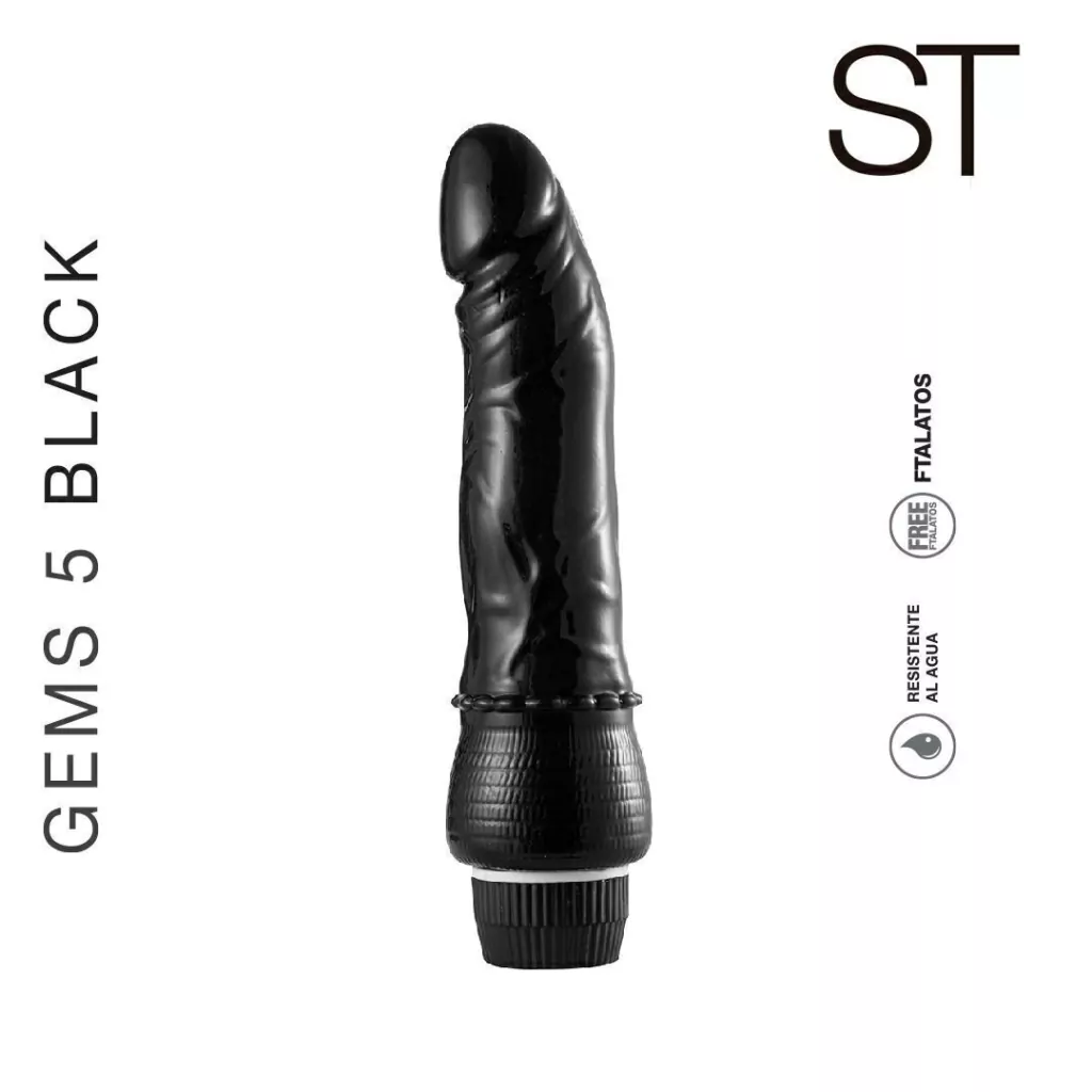 But gems 5 - Realistico con vibro 21 X 4,8 cm - Byjd-005