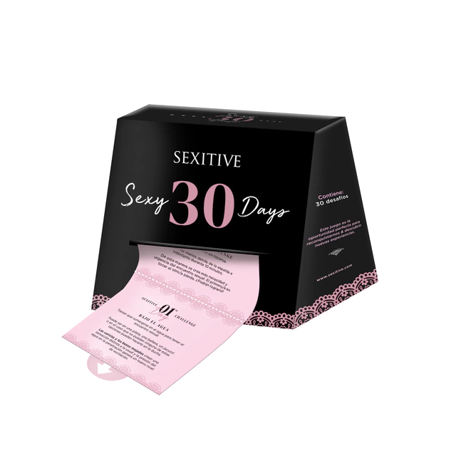Sexitive juego de challenge de 30 dias, te animas GLO06