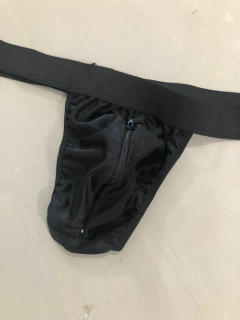 Pasionel slip erotico con cierre blanco - E215, foto 1 de 2