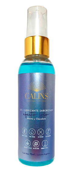 Calins gel lubricante efecto frio comestible saborizado menta y chocolate 001-2021-00, foto 3 de 3