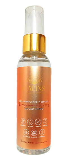 Calins gel lubricante estimulante de arginina y ginseng 001-2023-00, foto 2 de 2