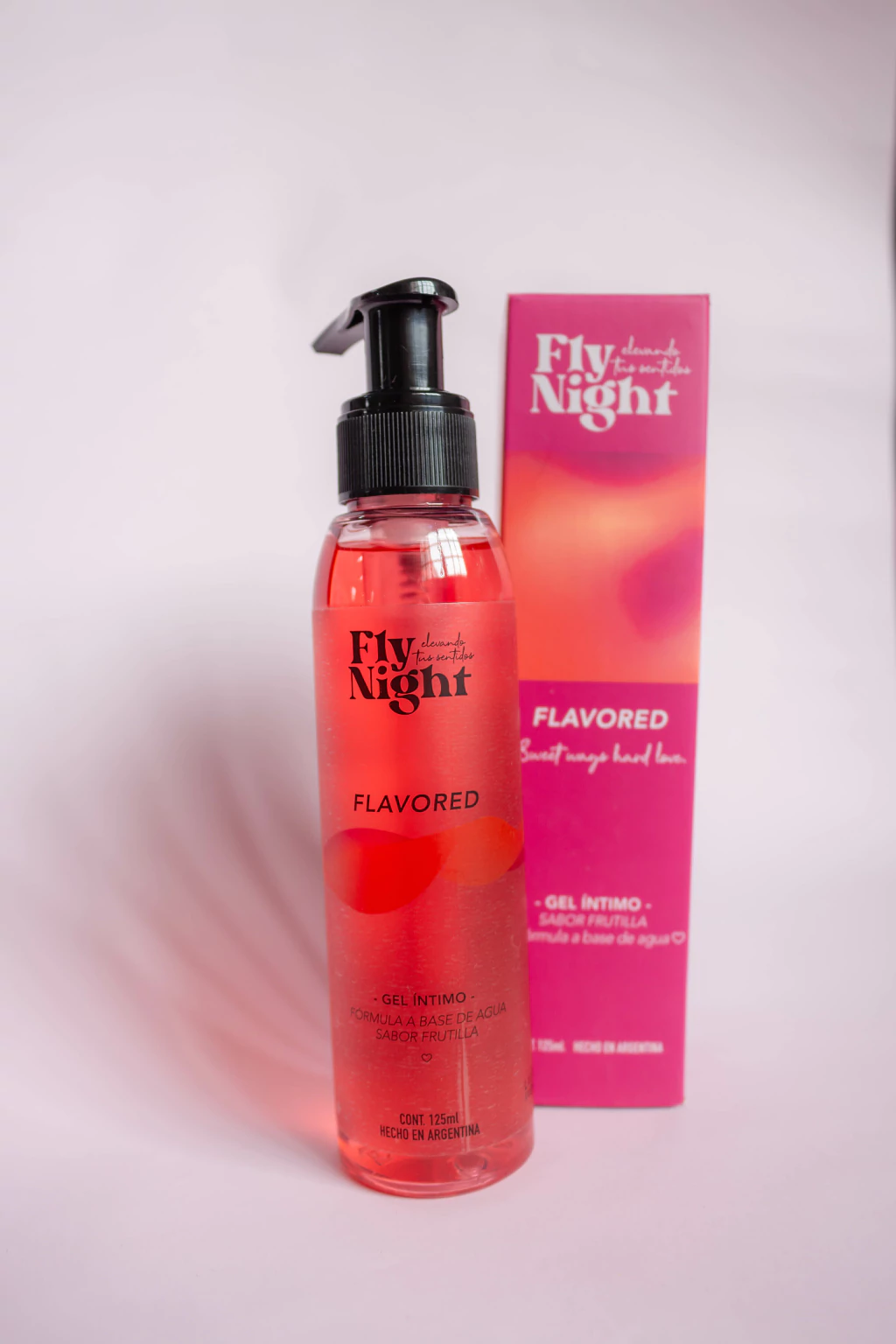 Fly night gel flavoured sabor frutilla 125 ml C3020