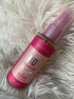Sexitive body splash hot inevitable privee con glitter - 60ml - D17, foto 2 de 3