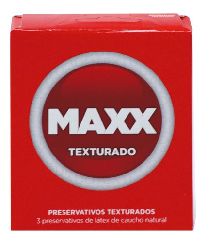 Maxx preservativo texturado X 3