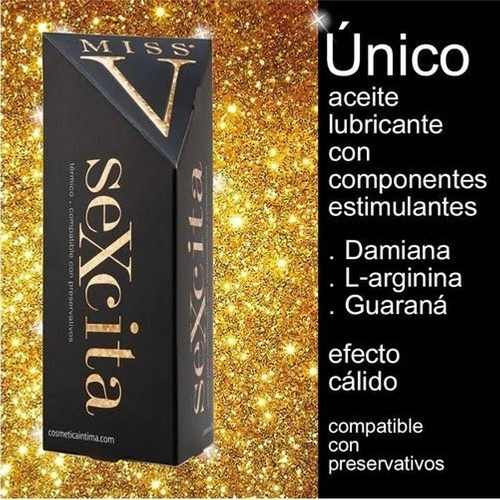 Miss V aceite lubricante sexcita