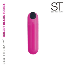 But balita vibradora fucsia y negro recargable - ST1111, foto 4 de 4